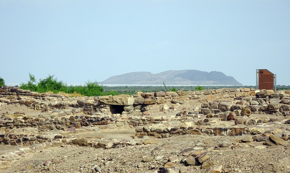 excavated land site
